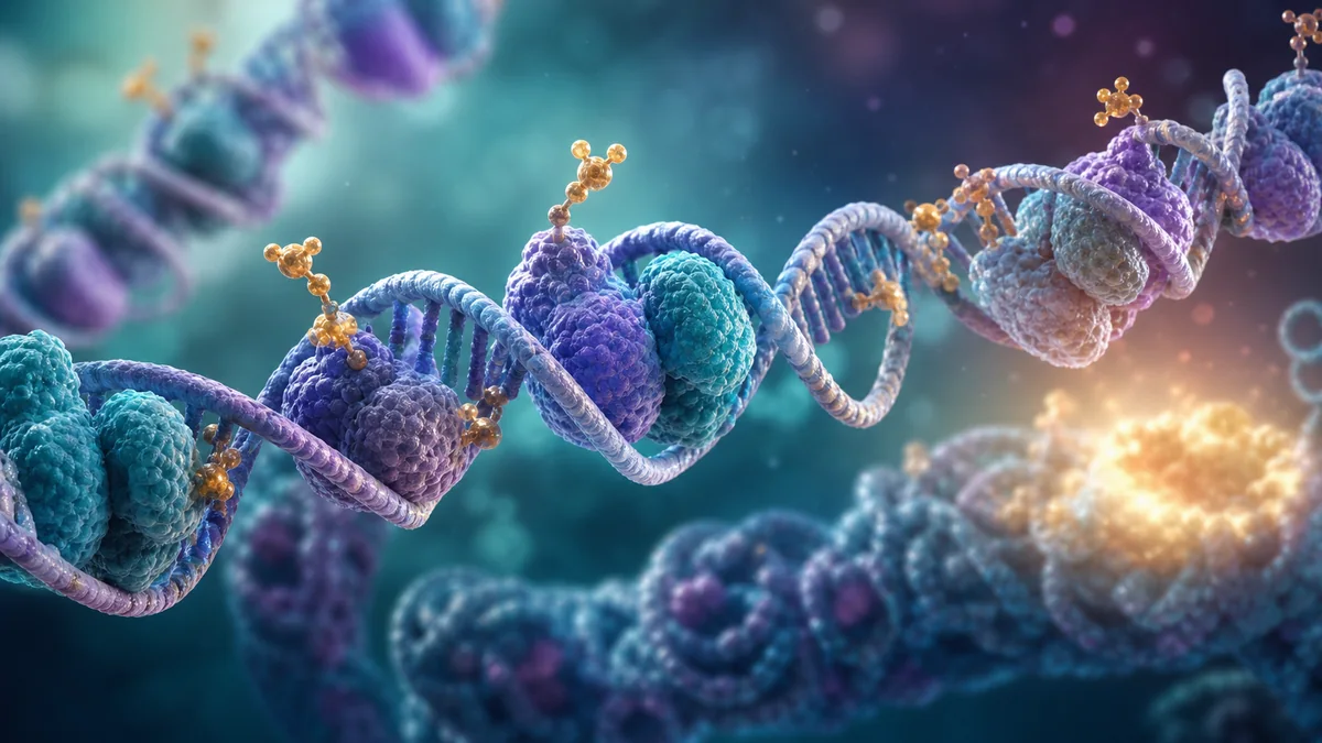 Regulación epigenética del ADN y modificación de la expresión genética