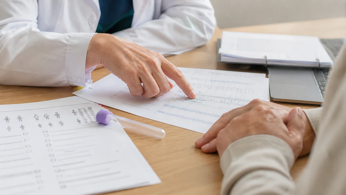 Consulta clínica para valorar la solicitud de un panel genético NGS